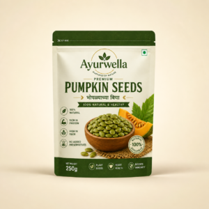 Ayurwella Raw Pumpkin Seeds – Clean, Green & Nutrient Dense Snack